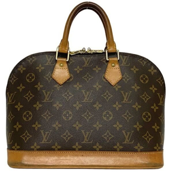 Handbag Alma PM Brown Beige Monogram M51130 Canvas Nume FL0074 LOUIS VUITTON Key Ladies - Image 2