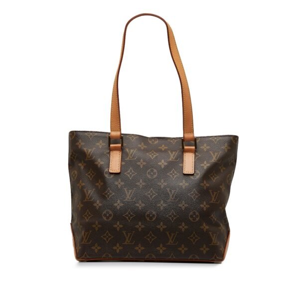 Brown Louis Vuitton Monogram Cabas Piano Tote Bag - Image 11