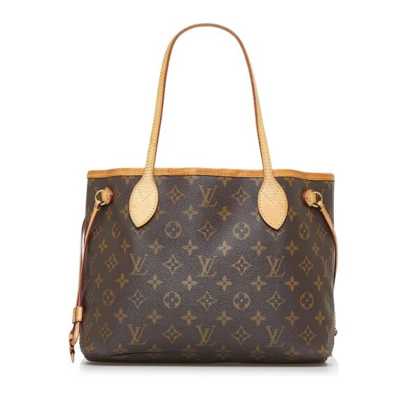 Brown Louis Vuitton Monogram Neverfull PM Tote Bag - Image 12