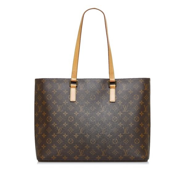 Brown Louis Vuitton Monogram Luco Tote - Image 2