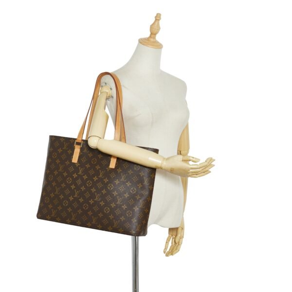 Brown Louis Vuitton Monogram Luco Tote - Image 8