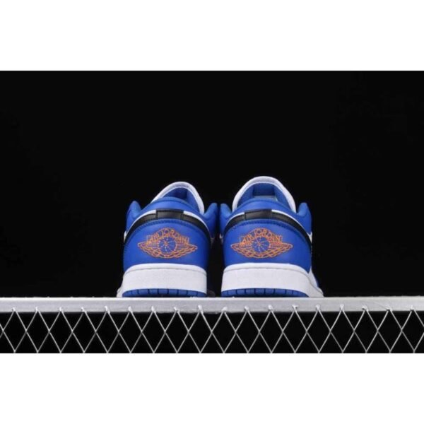 Jordan 1 Low Hyper Royal Orange Peel - Image 5