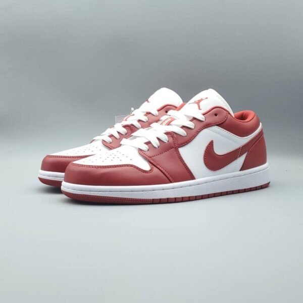 Jordan 1 Low Gym Red White - Image 2