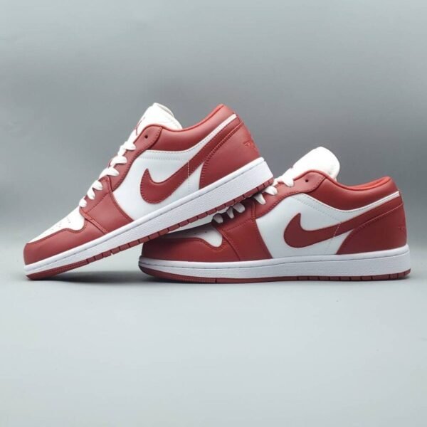 Jordan 1 Low Gym Red White - Image 4