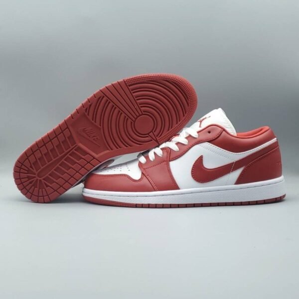 Jordan 1 Low Gym Red White - Image 5