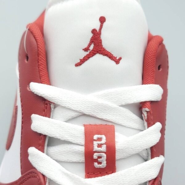 Jordan 1 Low Gym Red White - Image 7