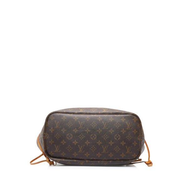 Brown Louis Vuitton Monogram Neverfull MM Tote Bag - Image 3