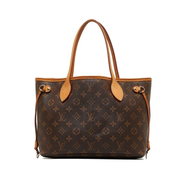 Brown Louis Vuitton Monogram Neverfull PM Tote Bag - Image 10