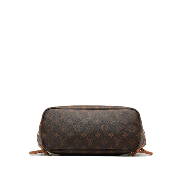 Brown Louis Vuitton Monogram Neverfull PM Tote Bag - Image 3