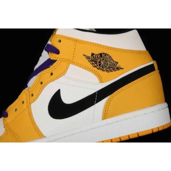 Air Jordan 1 Mid 'Lakers' - Image 8