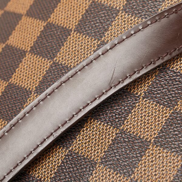 Brown Louis Vuitton Damier Ebene Uzes Tote Bag - Image 9