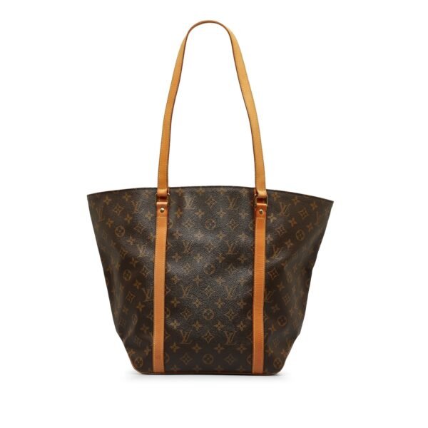 Brown Louis Vuitton Monogram Sac Shopping 48 Tote Bag - Image 12