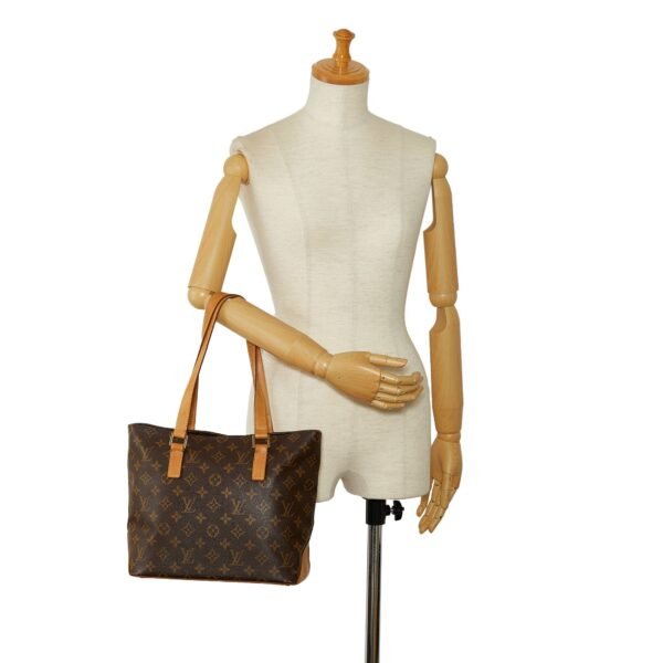 Brown Louis Vuitton Monogram Cabas Piano Tote Bag - Image 14