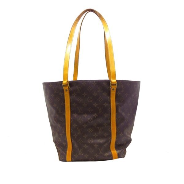 Brown Louis Vuitton Monogram Sac Shopping PM Tote Bag - Image 2