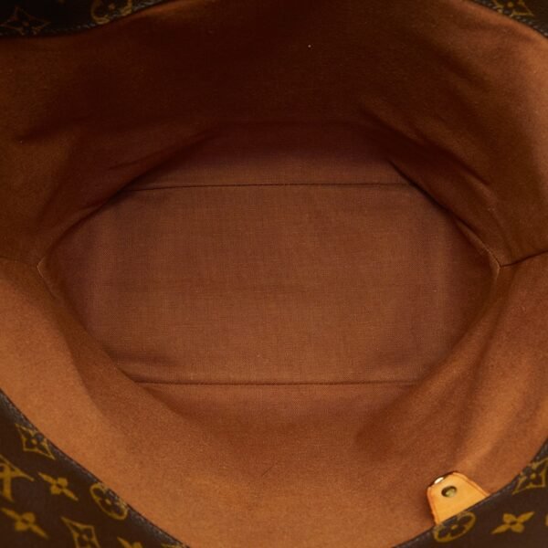 Brown Louis Vuitton Monogram Sac Shopping Tote Bag - Image 4