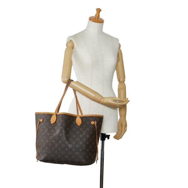 Brown Louis Vuitton Monogram Neverfull MM Tote Bag - Image 13