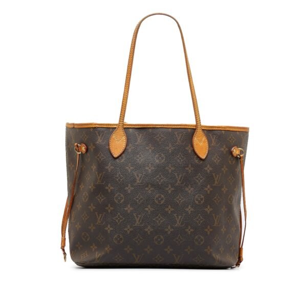 Brown Louis Vuitton Monogram Neverfull MM Tote Bag - Image 2