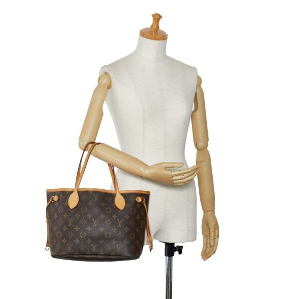 Brown Louis Vuitton Monogram Neverfull PM Tote Bag - Image 12