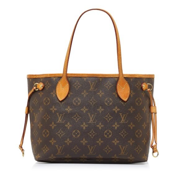 Brown Louis Vuitton Monogram Neverfull PM Tote Bag - Image 2