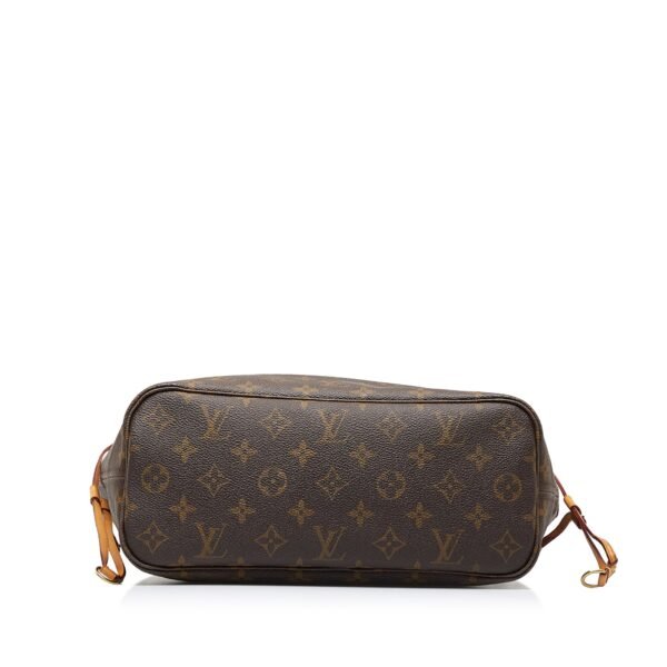 Brown Louis Vuitton Monogram Neverfull PM Tote Bag - Image 3