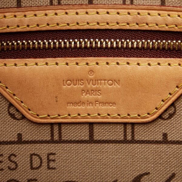 Brown Louis Vuitton Monogram Neverfull PM Tote Bag - Image 5