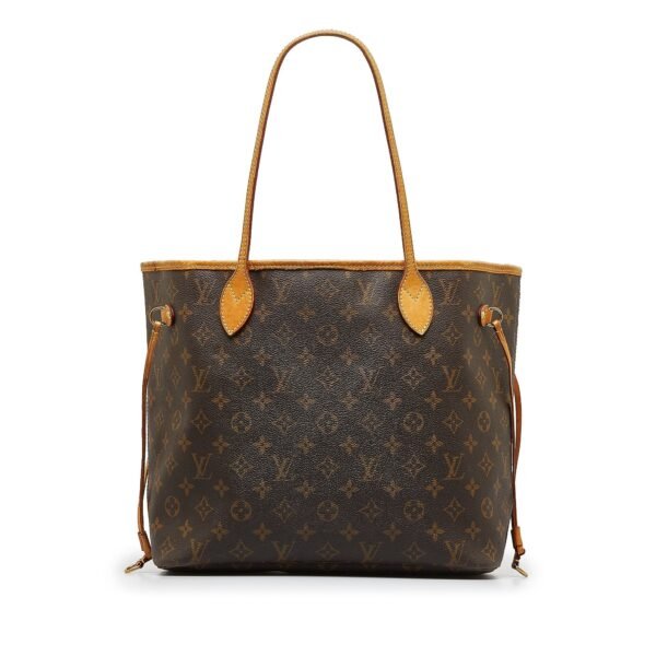 Brown Louis Vuitton Monogram Neverfull MM Tote Bag - Image 2