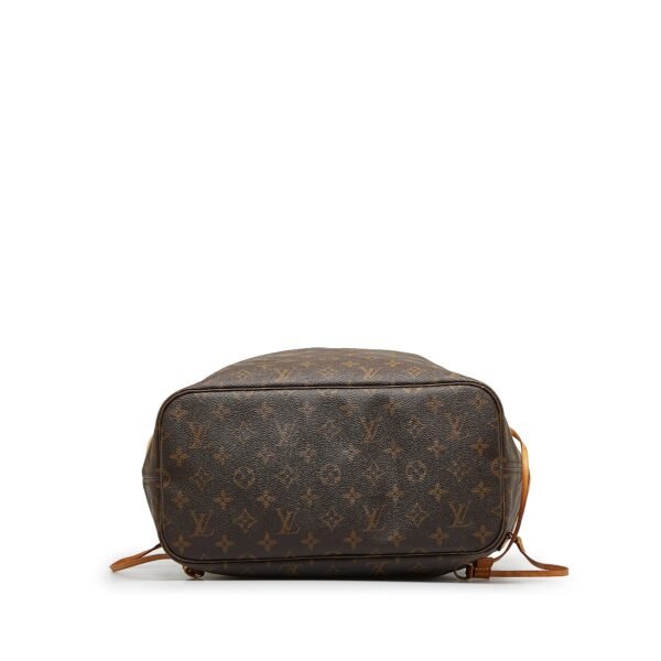 Brown Louis Vuitton Monogram Neverfull MM Tote Bag - Image 3