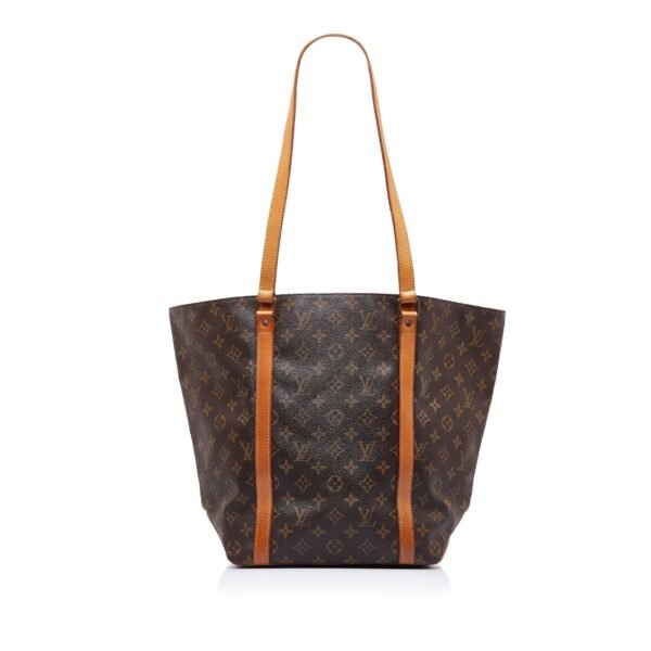 Brown Louis Vuitton Monogram Sac Shopping 48 Tote Bag - Image 12