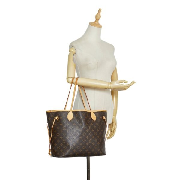 Brown Louis Vuitton Monogram Neverfull MM Tote Bag - Image 10