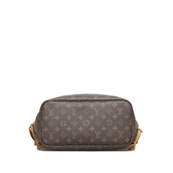 Brown Louis Vuitton Monogram Neverfull MM Tote Bag - Image 3