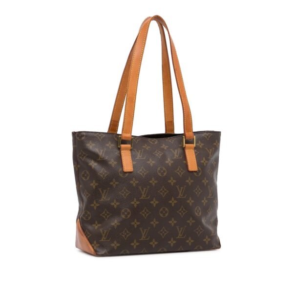 Brown Louis Vuitton Monogram Cabas Piano Tote Bag