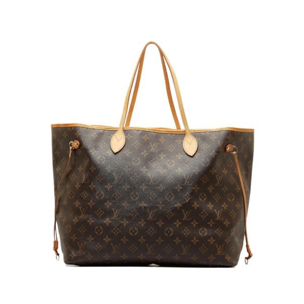 Brown Louis Vuitton Monogram Neverfull GM Tote Bag - Image 10