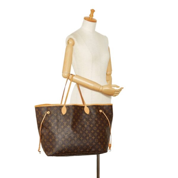 Brown Louis Vuitton Monogram Neverfull GM Tote Bag - Image 9