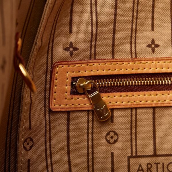 Brown Louis Vuitton Monogram Neverfull GM Tote Bag - Image 7