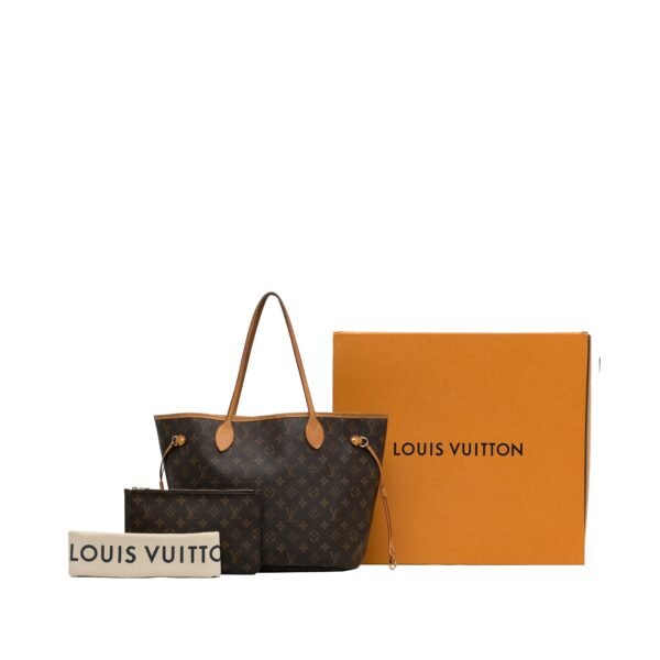 Brown Louis Vuitton Monogram Neverfull MM Tote Bag - Image 12