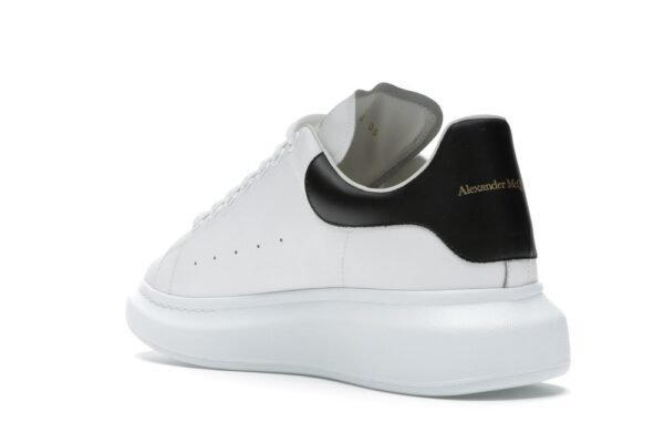 Alexander McQueen Oversized Ivory Black Leather - Image 3